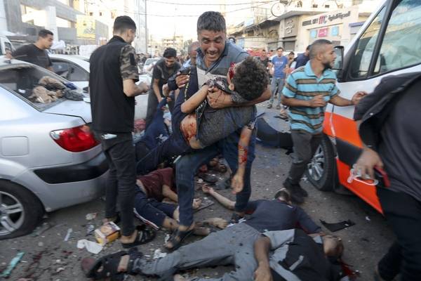 🔺 جنگ فلسطین| تصاویری وحشتناک از حملات اسرائیل به غزه