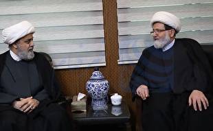 🔺 دیدار عضو شورای مرکزی حزب الله لبنان با دبیرکل مجمع تقریب مذاهب اسلامی